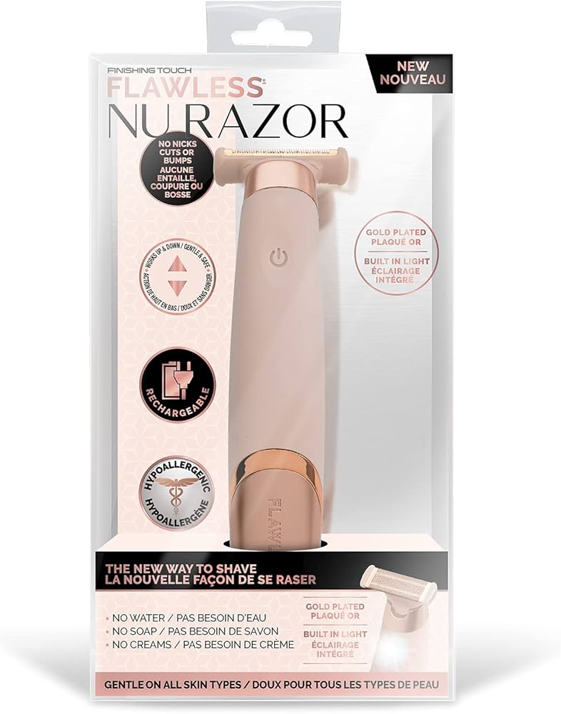 Flawless Nu Razor depiladora en seco