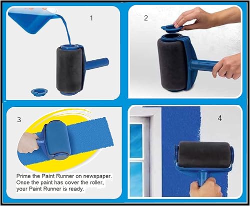 Paint Runner Pro El Rodillo Anti-Goteo